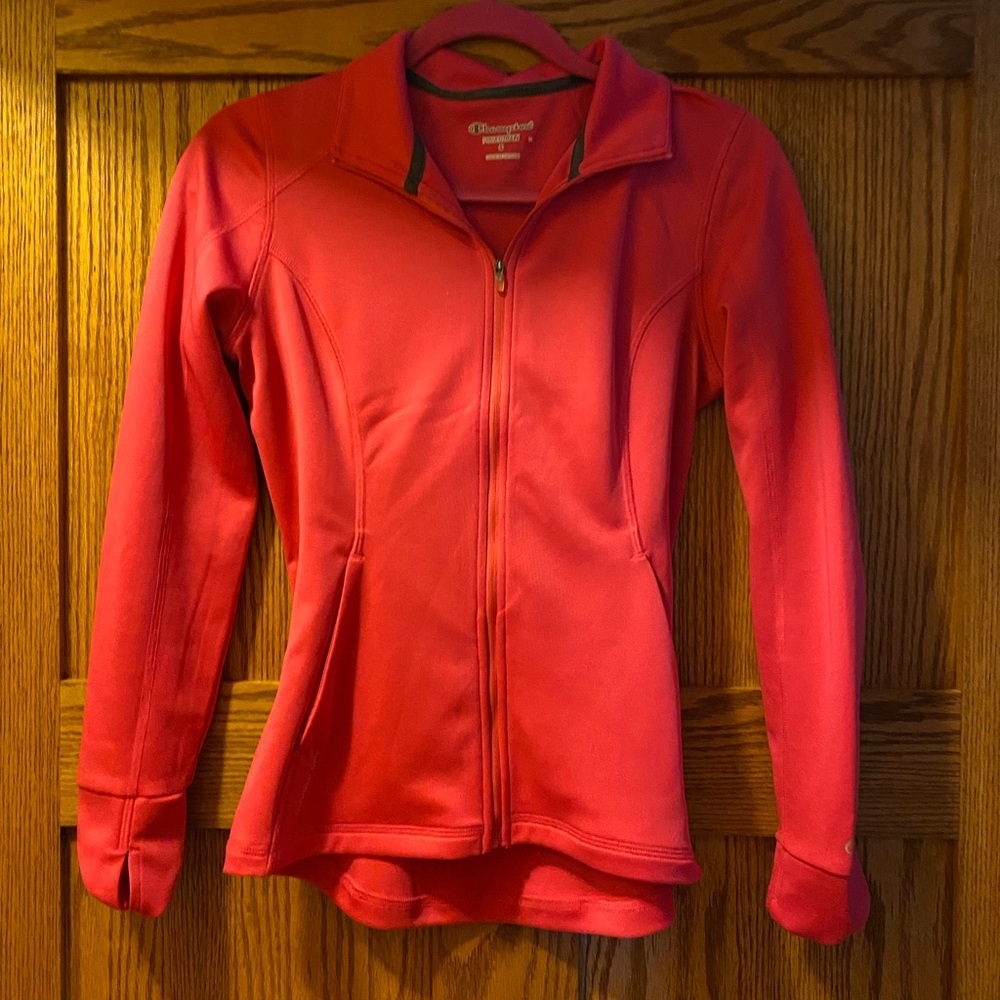 Hot pink champion zip up